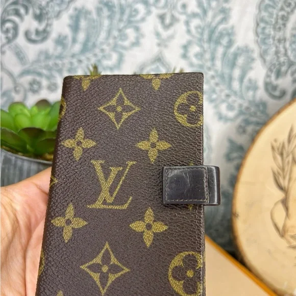 Authentic Vintage Louis Vuitton Monogram Card Holder mini address book - Picture 4 of 16